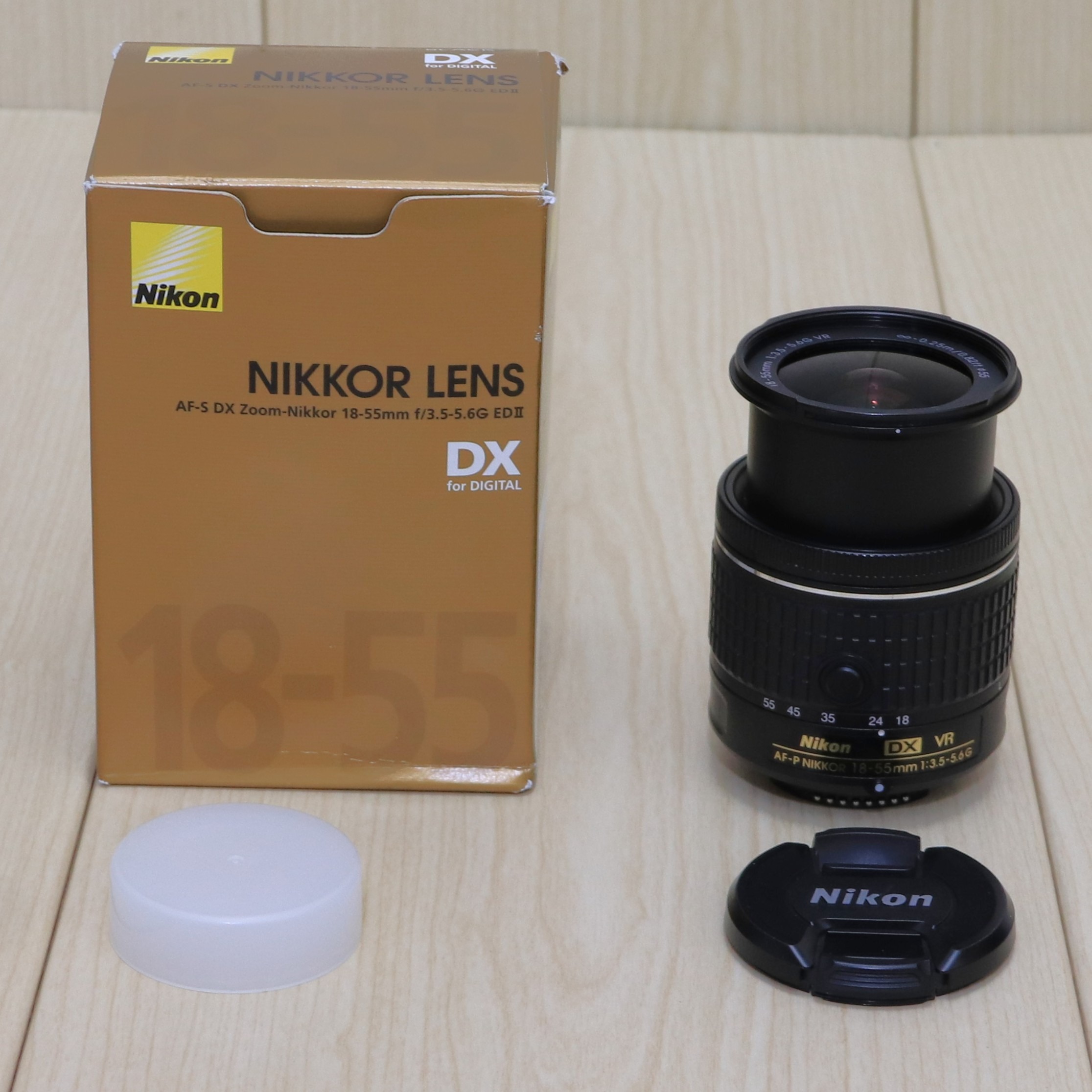 لنز نیکون AF-P DX Nikkor 18-55mm F3.5-5.6G VR