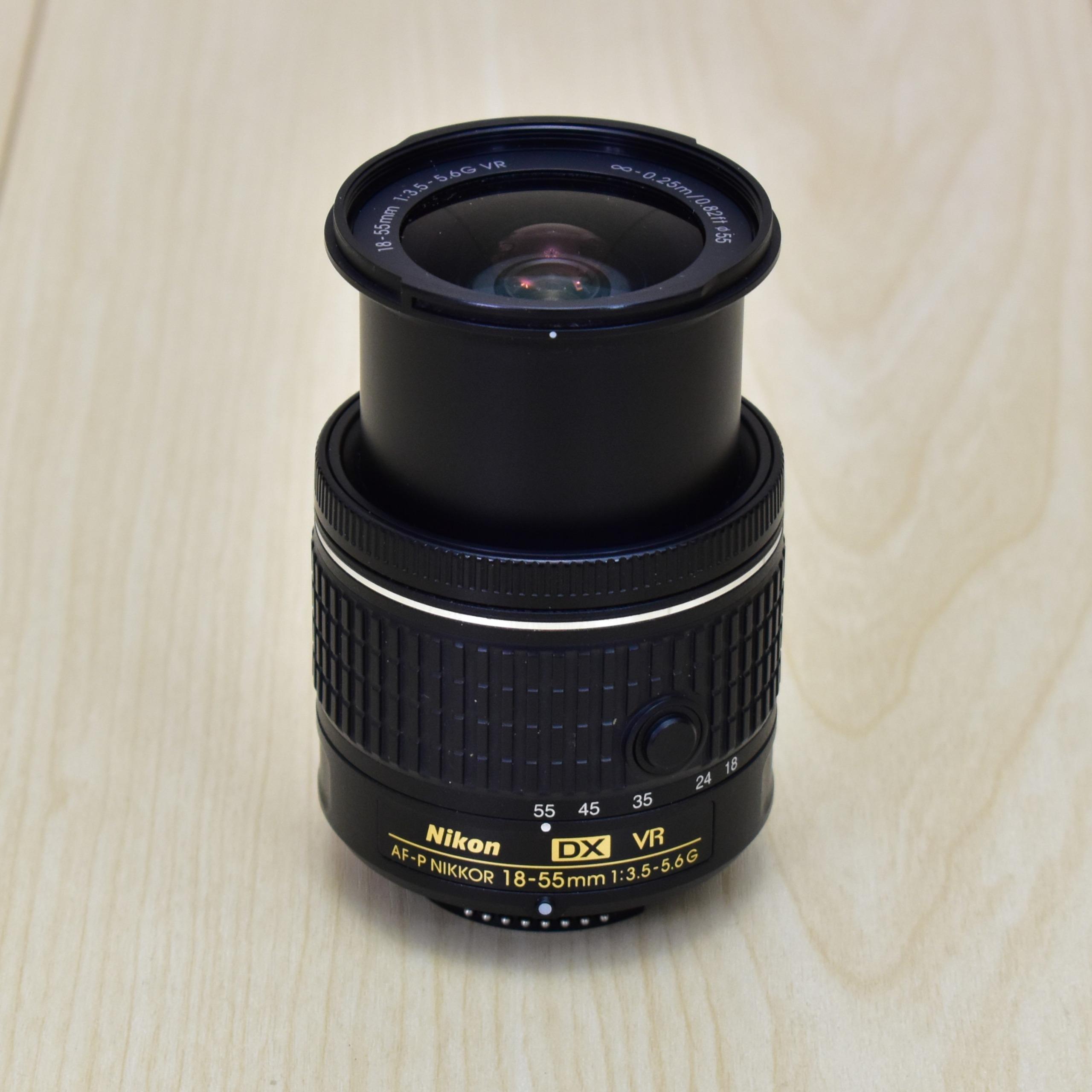 لنز نیکون AF-P DX Nikkor 18-55mm F3.5-5.6G VR