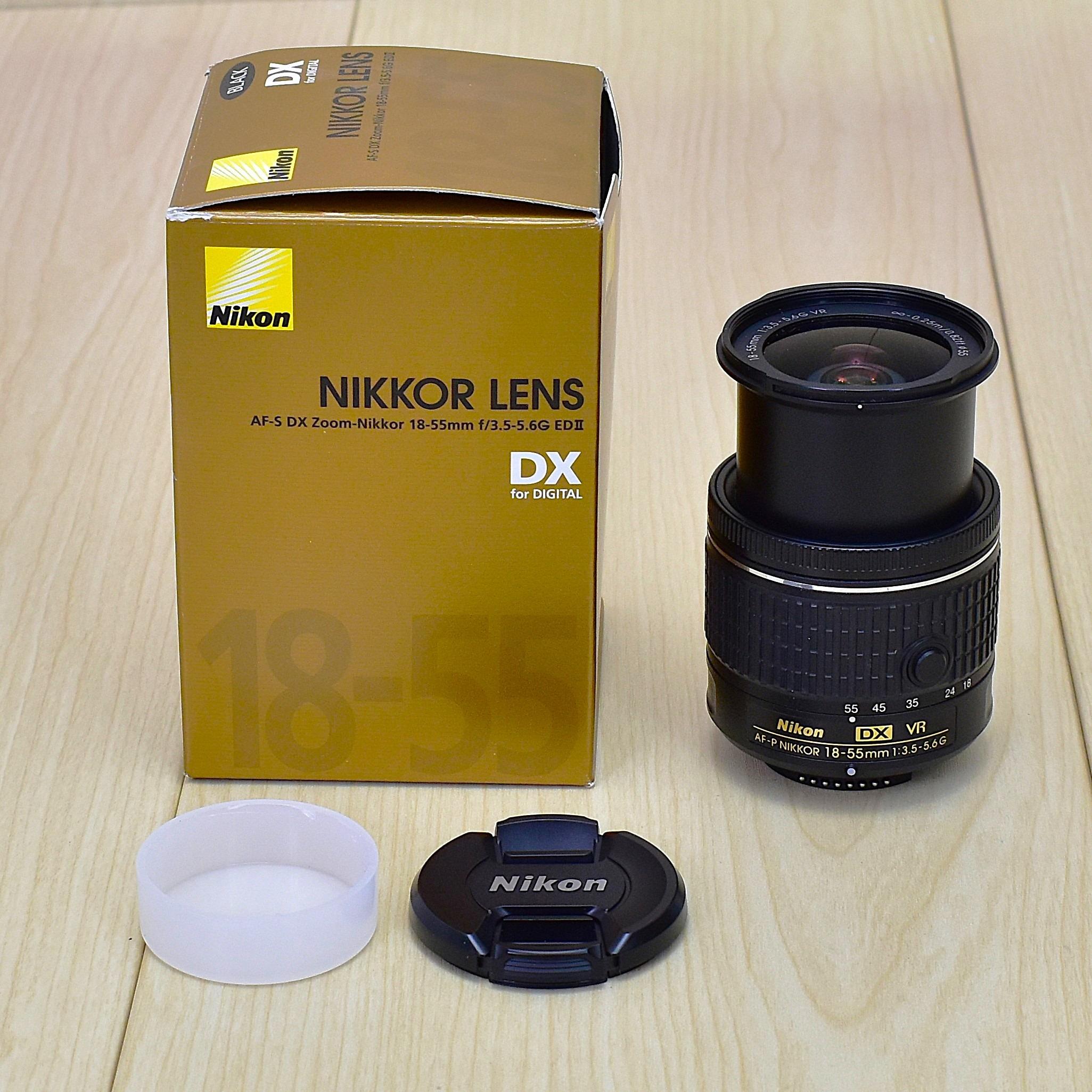 لنز نیکون AF-P DX Nikkor 18-55mm F3.5-5.6G VR