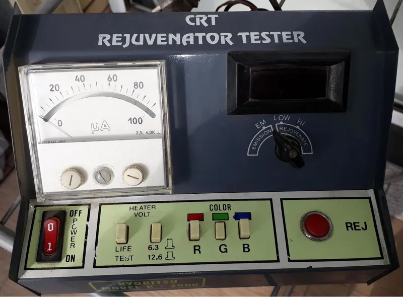 دستگاه احیاءکننده لامپ تصویر CRT کیوریتسو 2000