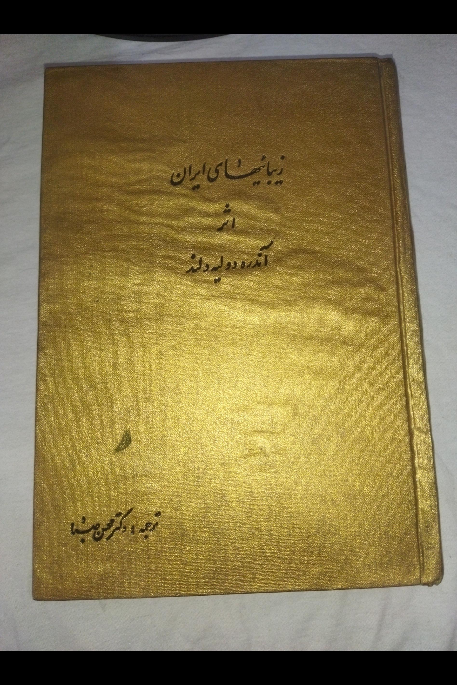 کتاب زیبائیها ایران آندره دولیه دلنه محسن صبا