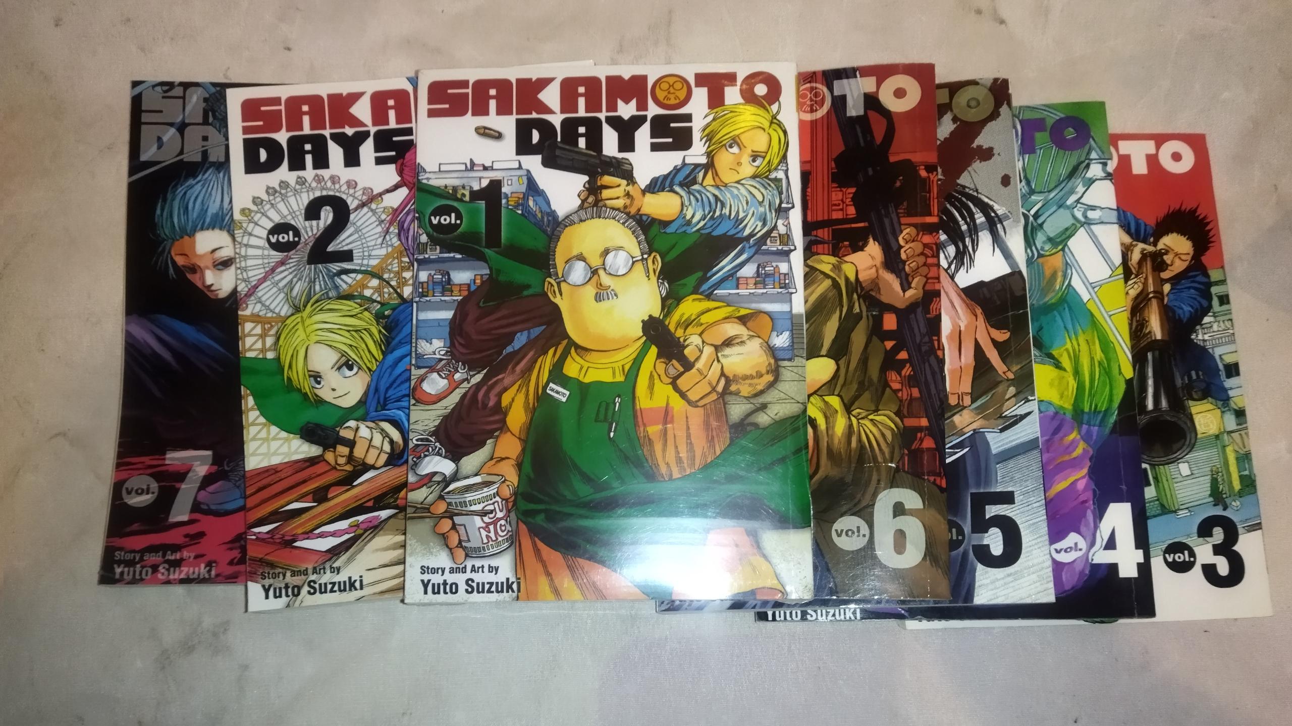 مانگا ساکاموتودیز روز های ساکاموتو sakamoto Days