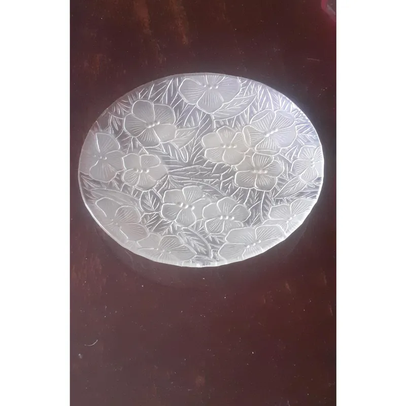 بشقاب میوه خوری بلور