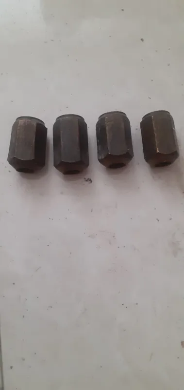 4 عدد مهره برنجی چرخ