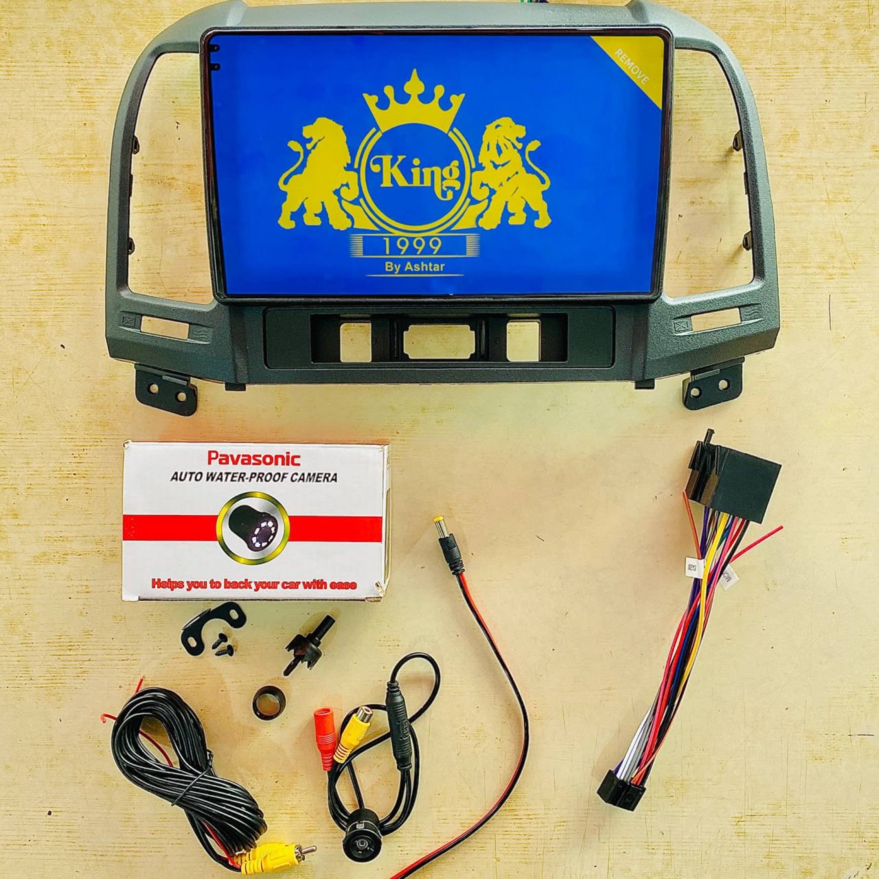 مانیتور هیوندای سانتافه Santafe دوربین عقب King
