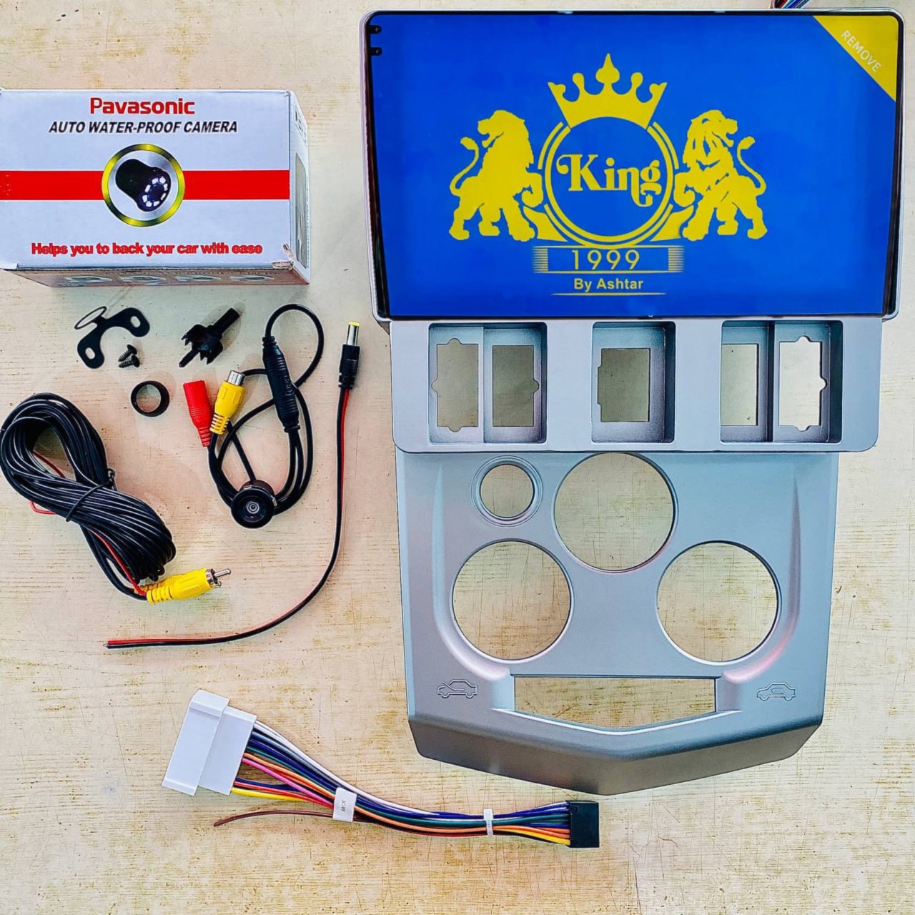 مانیتور رنو تندر 90 L دوربین دنده عقب King