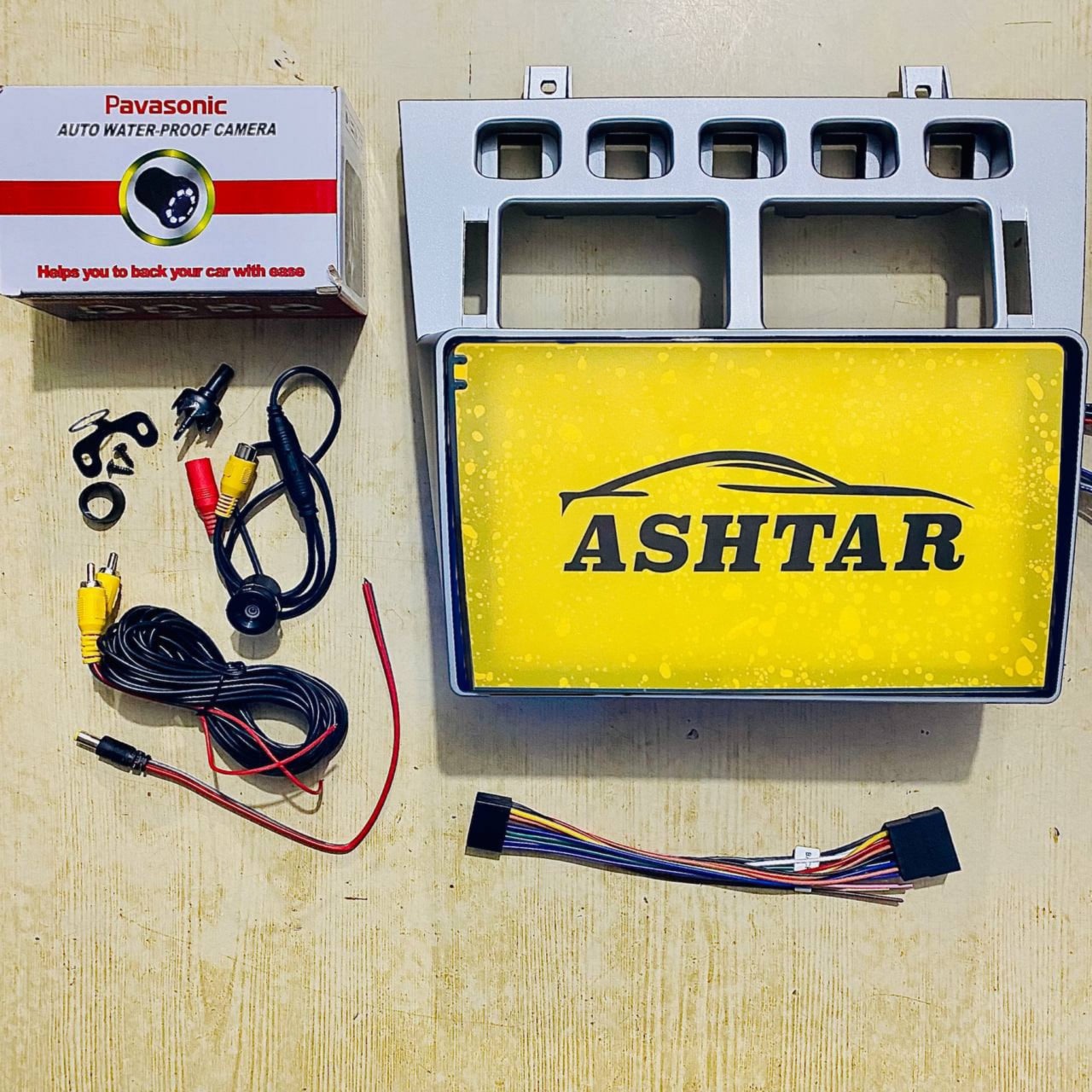 مانیتور ام وی ام 530 MVM و دوربین عقب ASHTAR