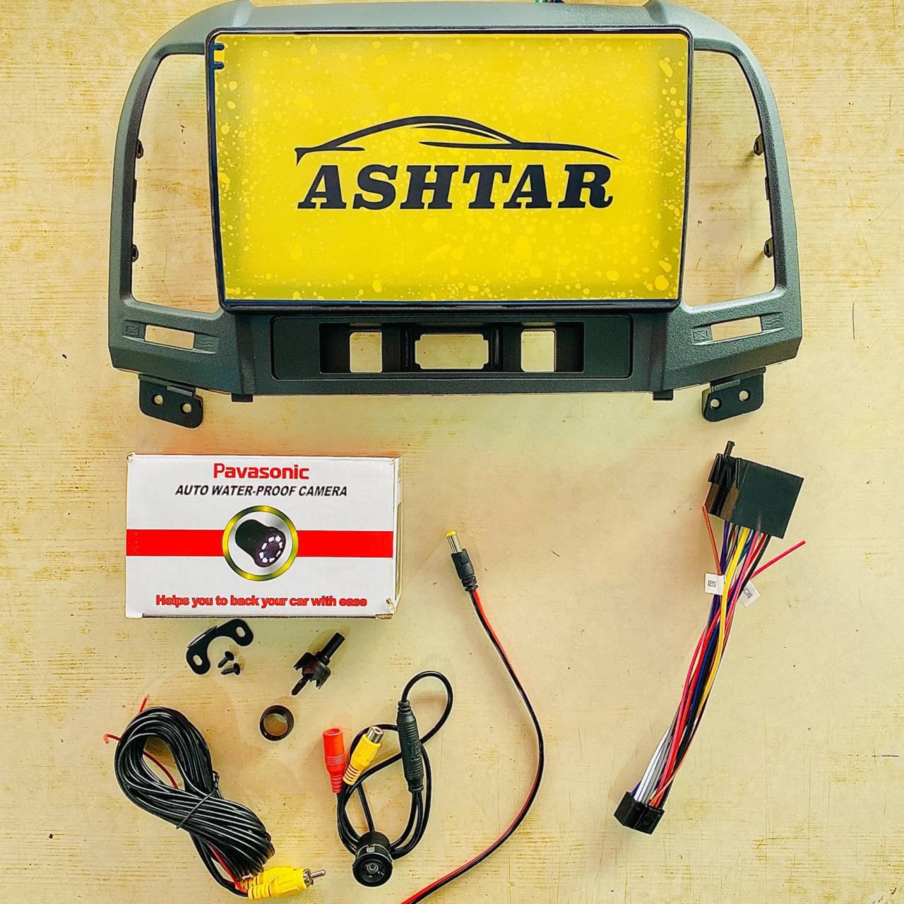 مانیتور هیوندای Veracruz IX55 ودوربین عقب ASHTAR