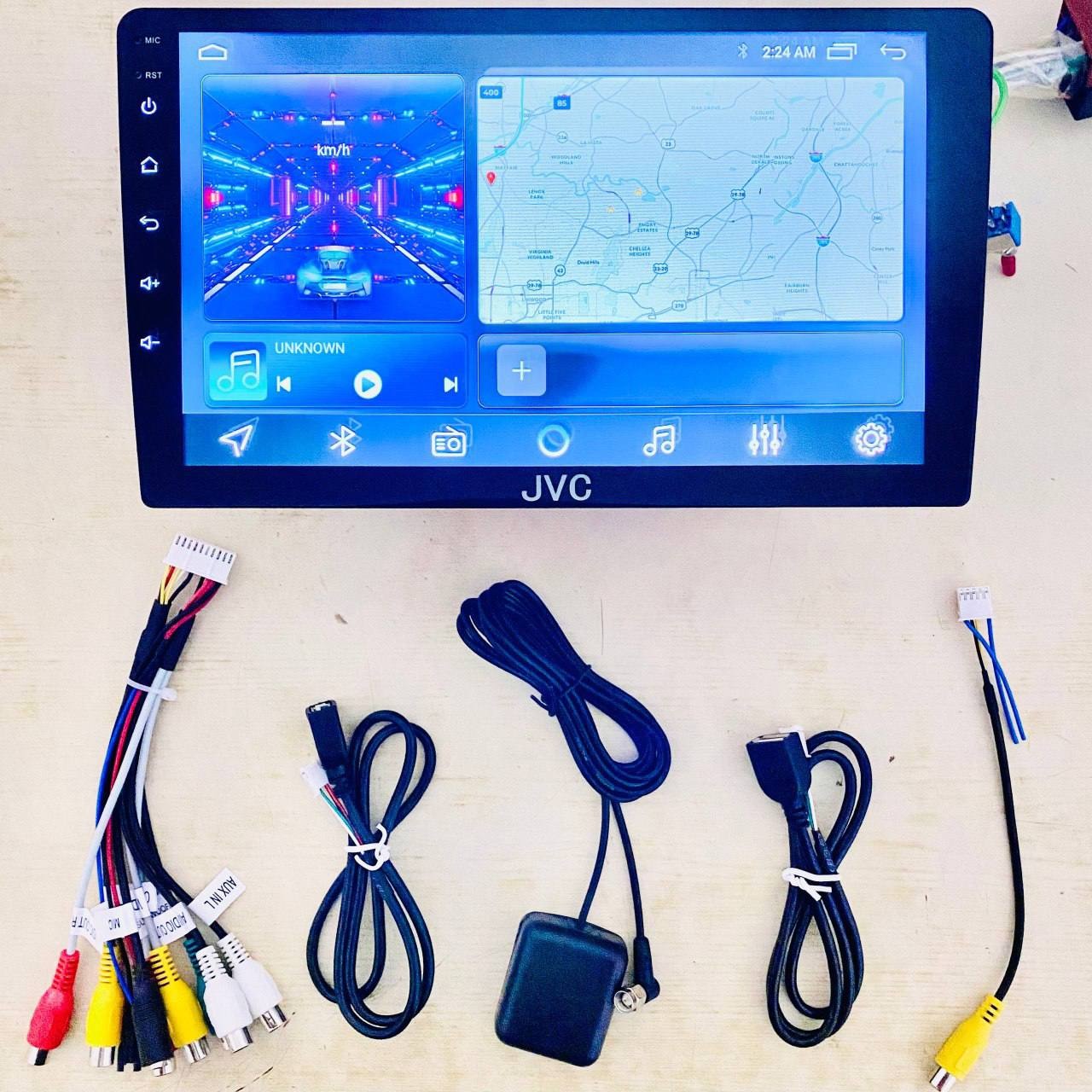 مانیتور اندروید سمند LX مارک JVC