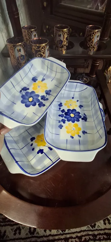 3 عدد مرغ خوری گل پنبه با هم