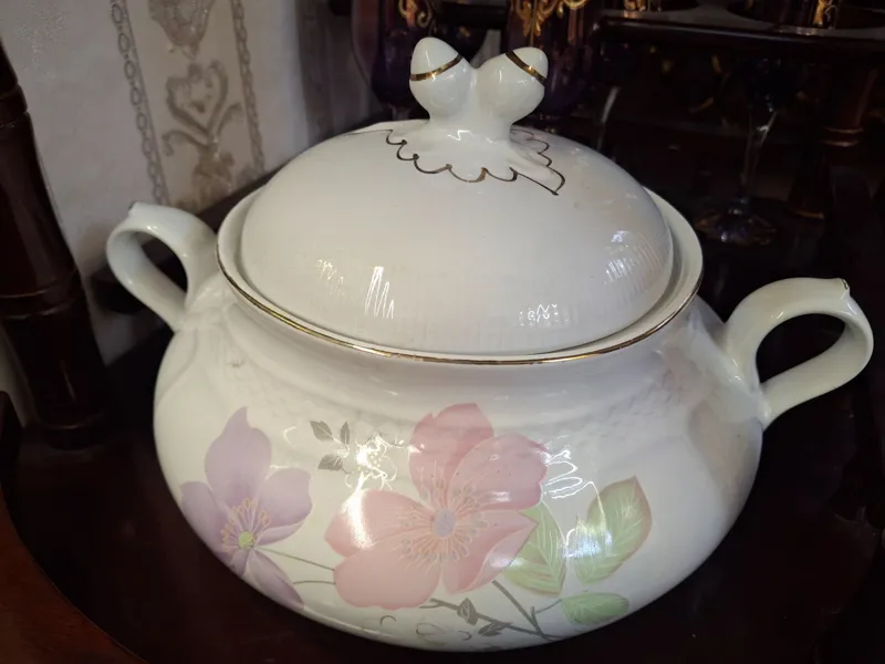 سوپ خوری چینی قدیمی سایز بزرگ
