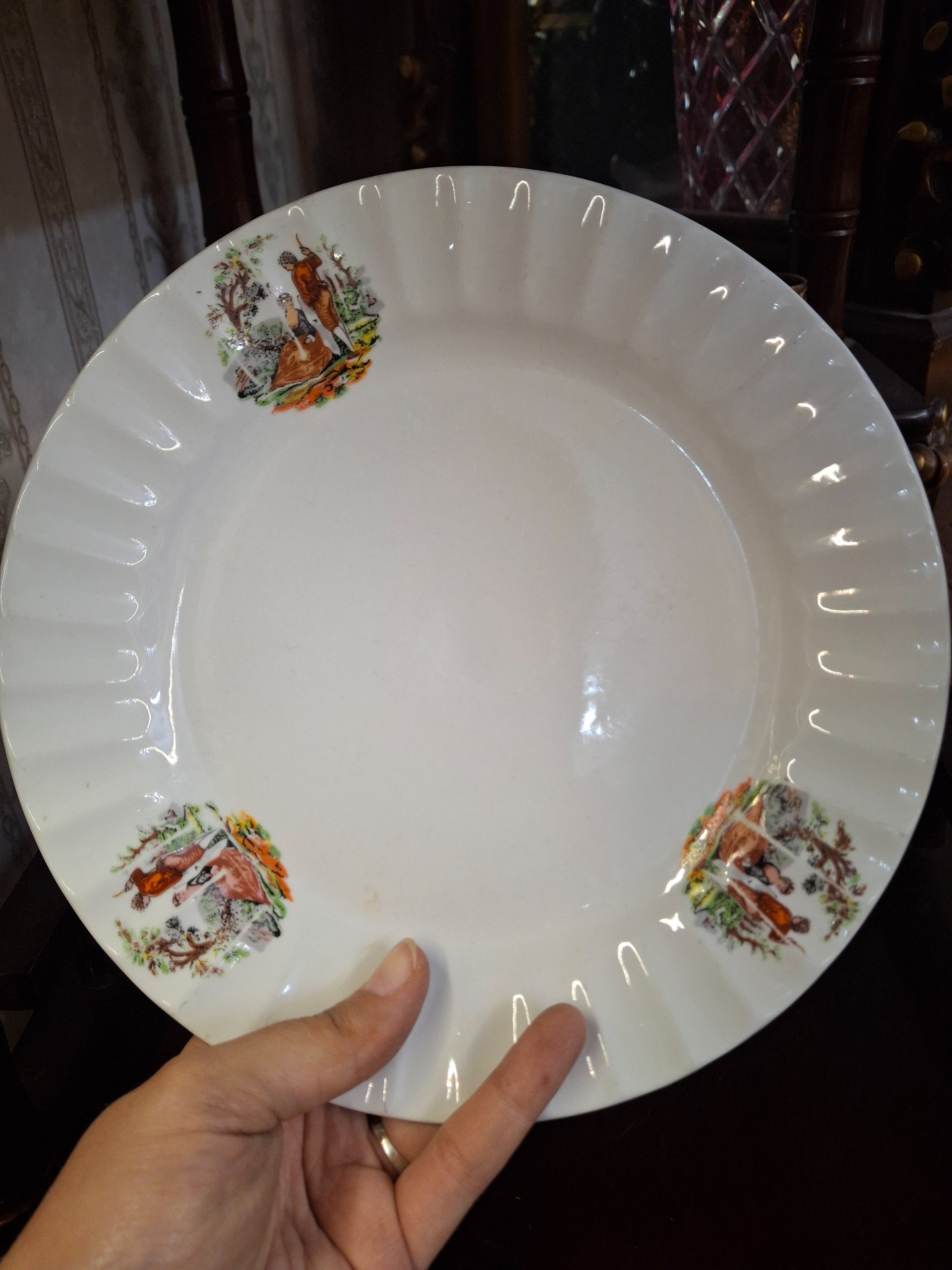 بشقاب چینی پلوخوری دکوری