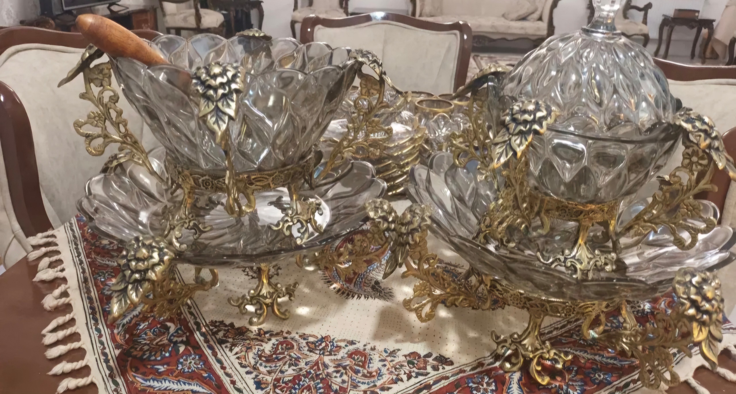 سرویس پذیرایی 45 پارچه بسیار زیبا