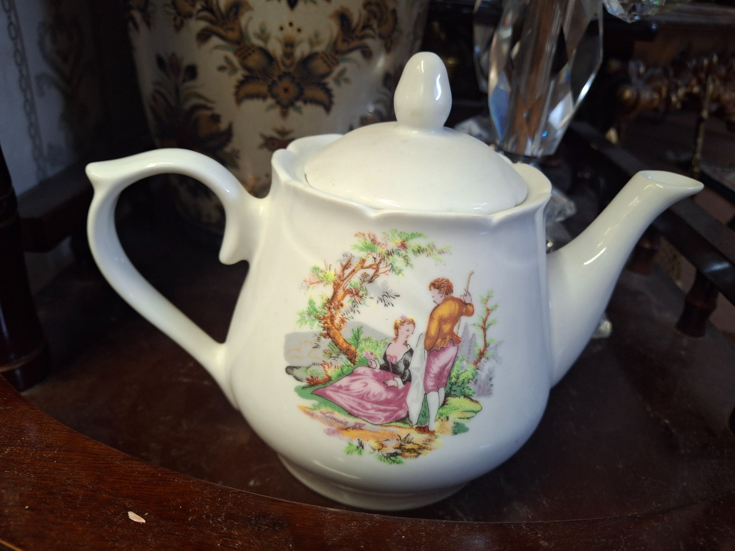 قوری چینی قدیمی دنسی