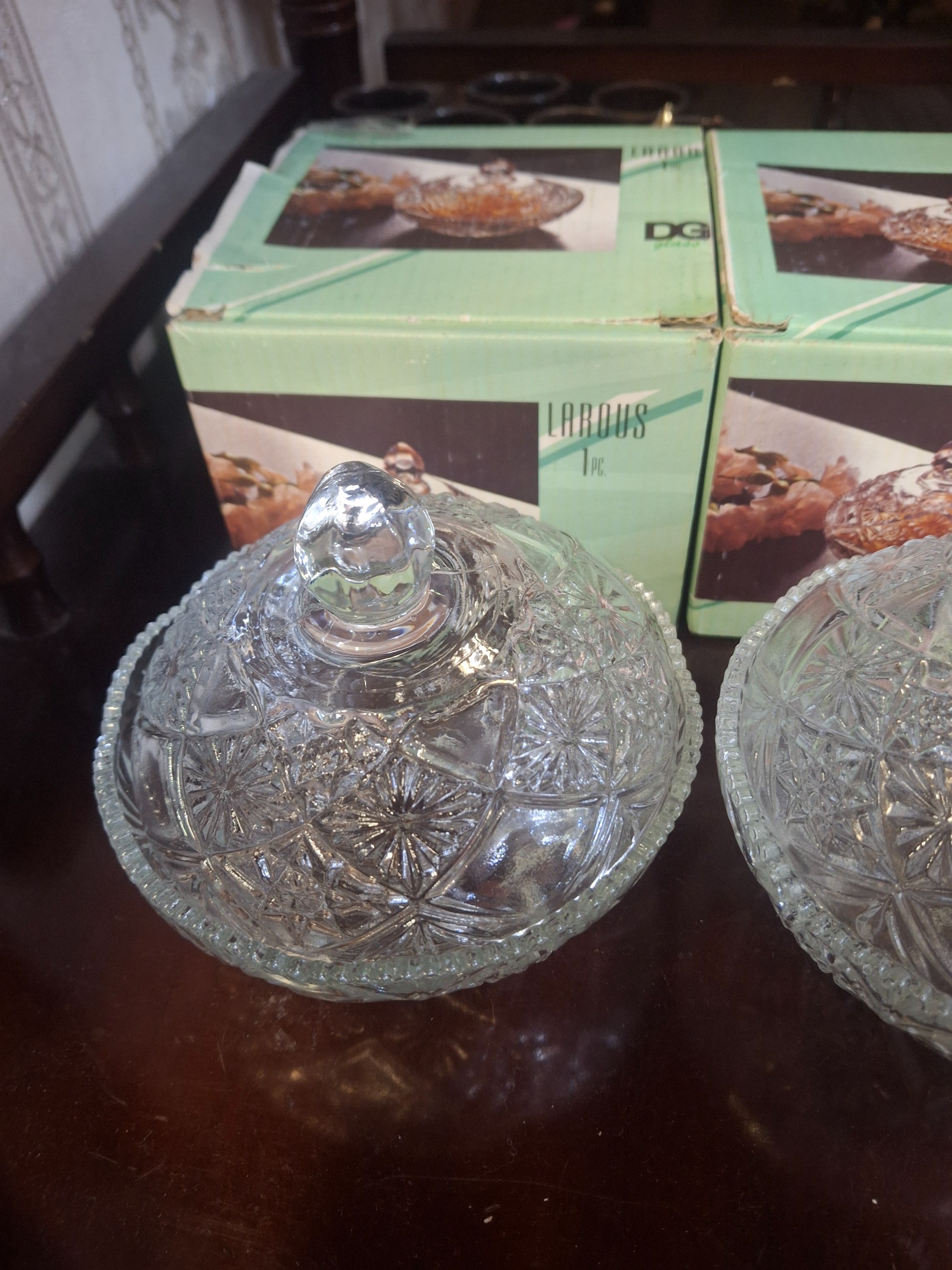 2 عدد قندان بلوری خورشیدی با ارسال رایگان