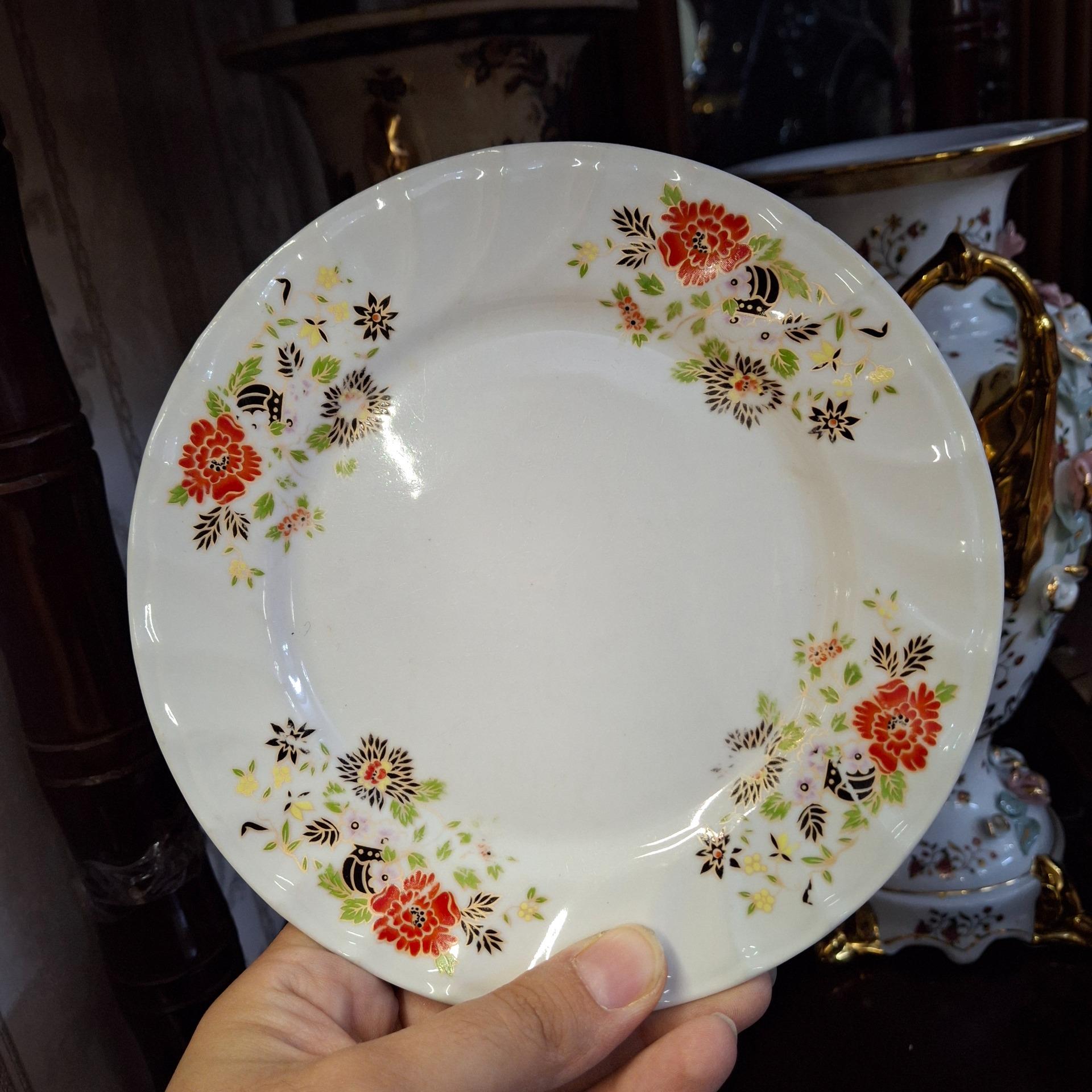 بشقاب پیش دستی چینی تکی با ارسال رایگان