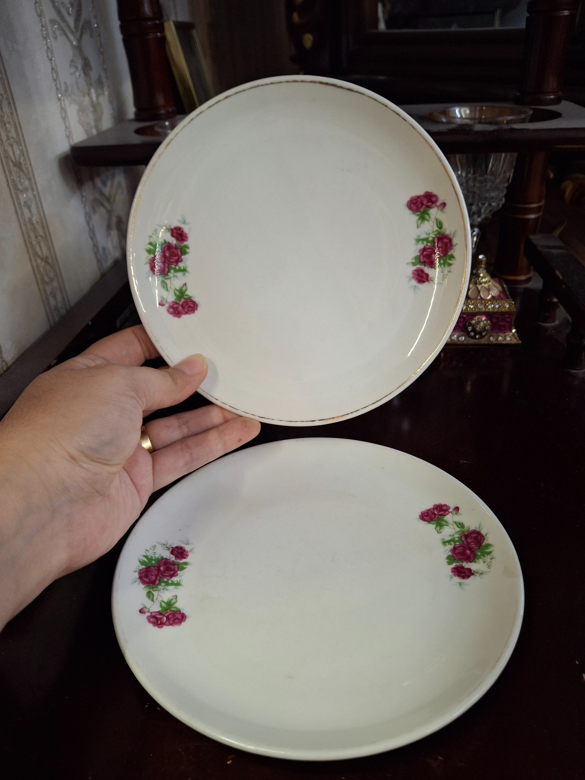 2 عدد پیش دستی چینی قصاعی با ارسال رایگان