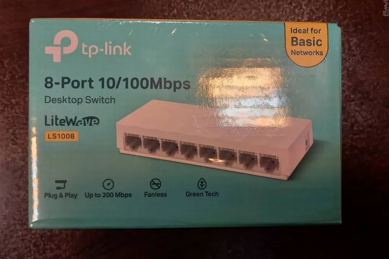سویچ 8 پورت تی پی لینگ