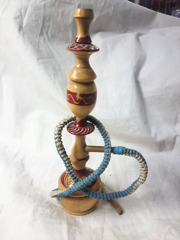 شی چوبی کوچک دکوری قدیمی توضیحات در پایین