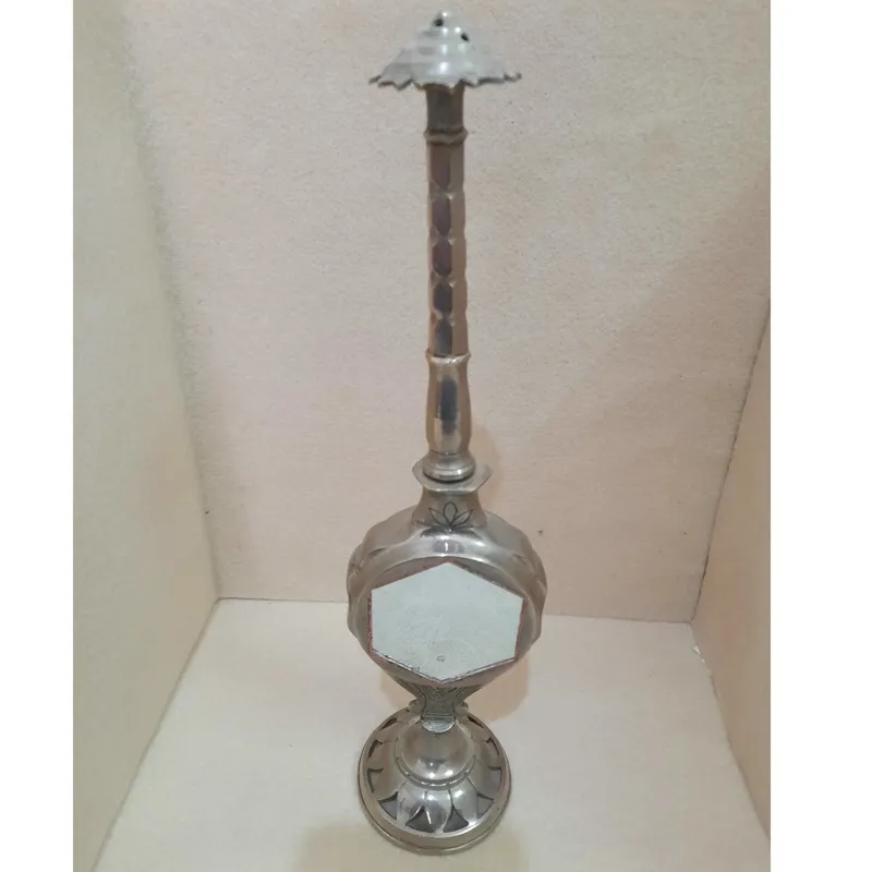 گلابپاش برنجی سنگین آیینه دار