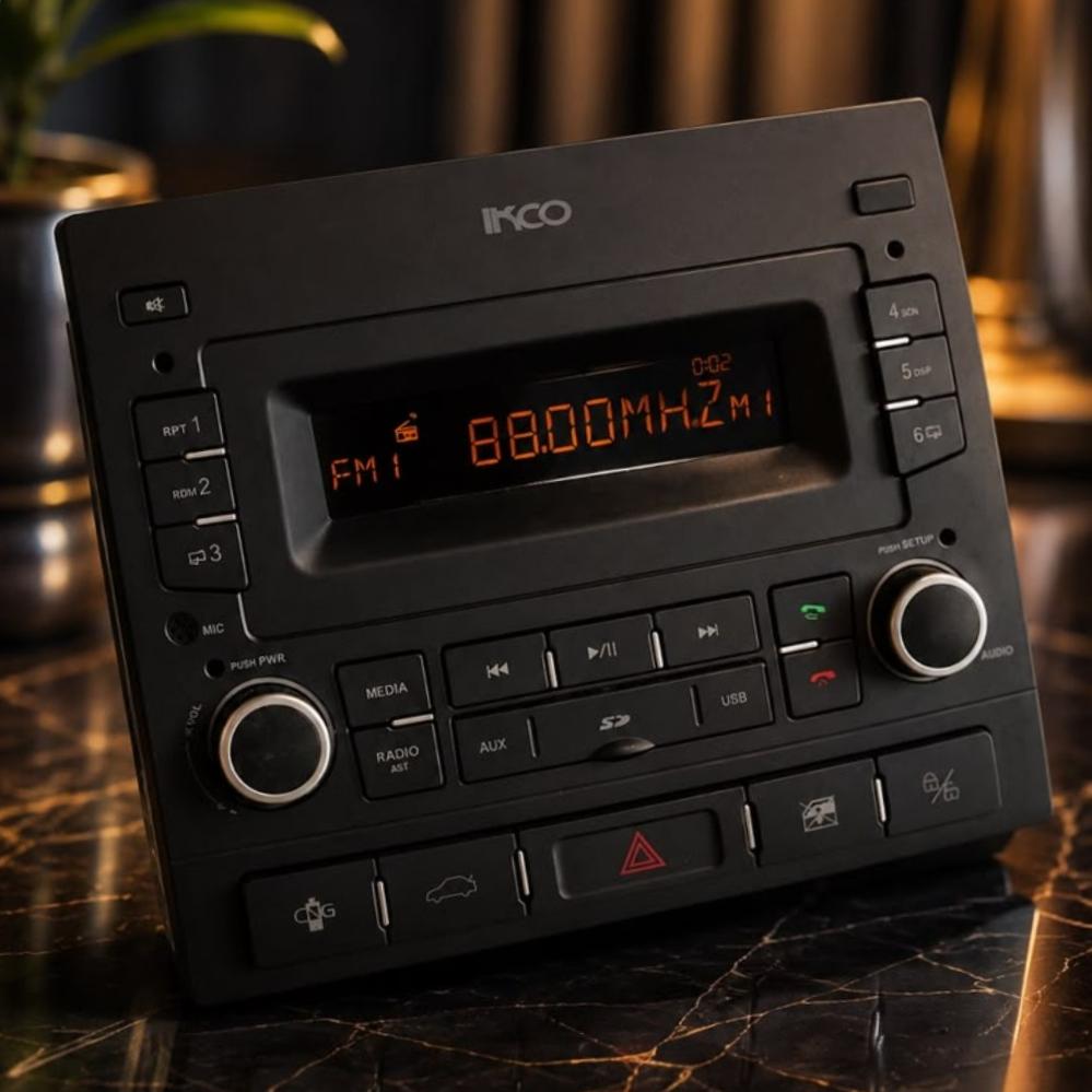 ضبط فابریک پژو 405 و آریسان بلوتوث دار