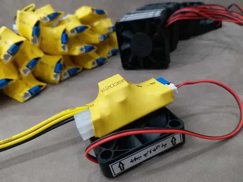 محافظ قطع کن بادی فن حلزونی و هشبرد ماینر