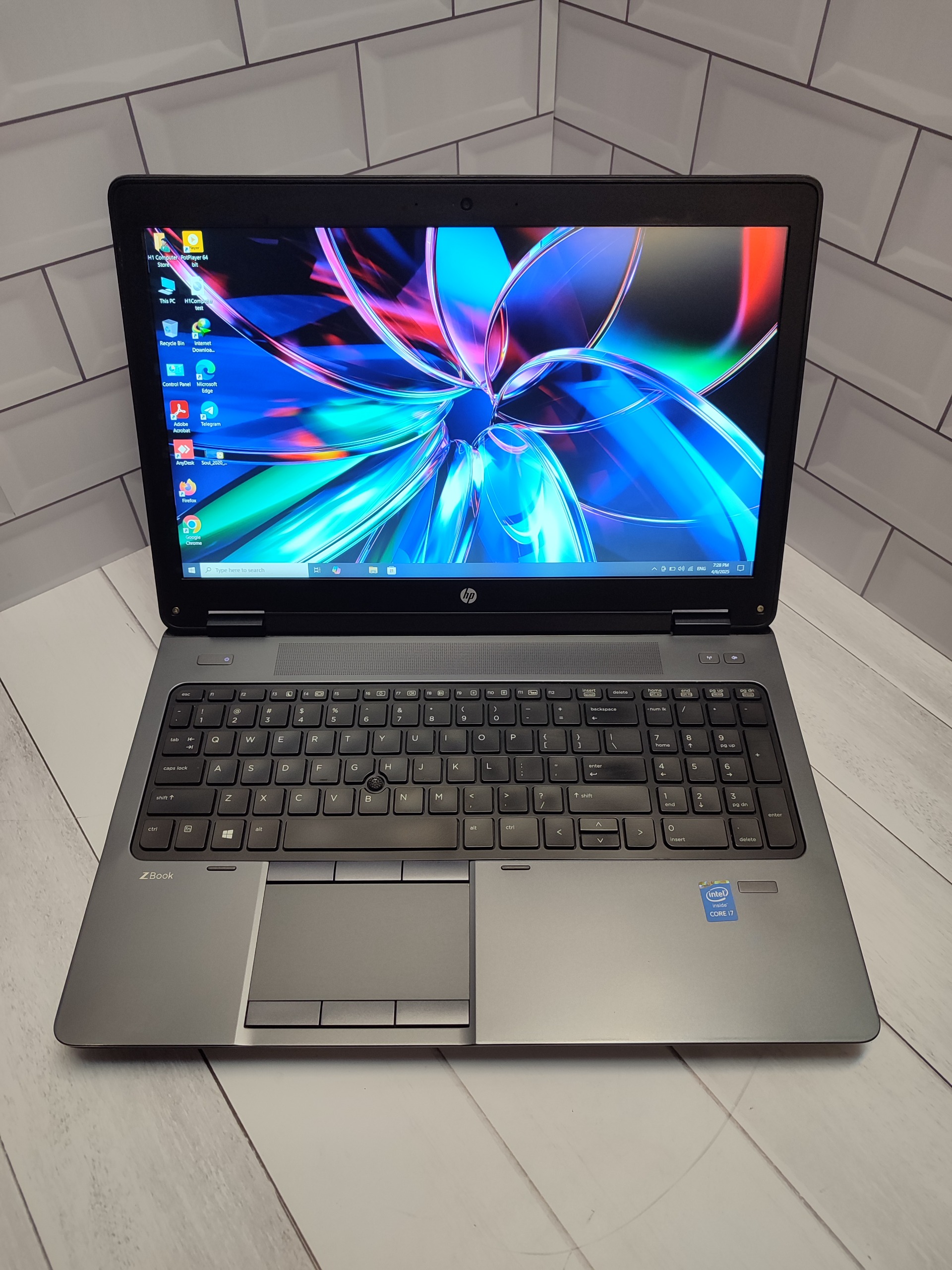 لپ تاپ HP Zbook 15G2 ترید و فتوشاپ