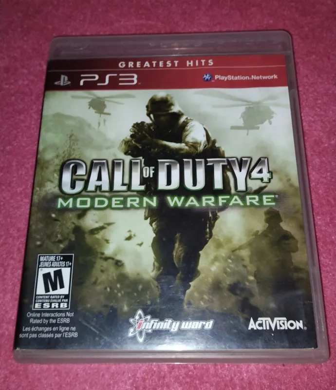 بازی ریجن 1 ps3 CALL OF DUTY 4 MODERN WARFARE
