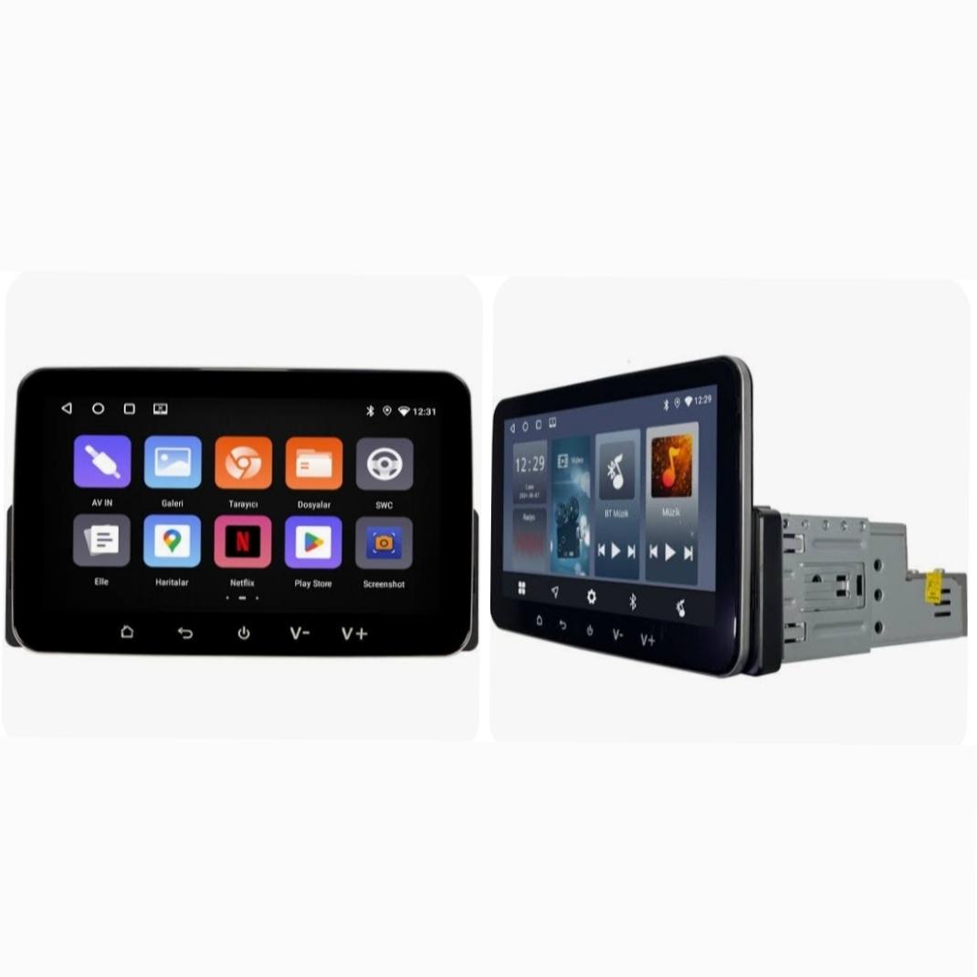 مانیتور اندروید 7 اینچ رم 2 حافظه 32 تک دین