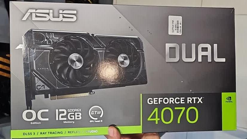 گرافیک Asus RTX 4070 OC Dual