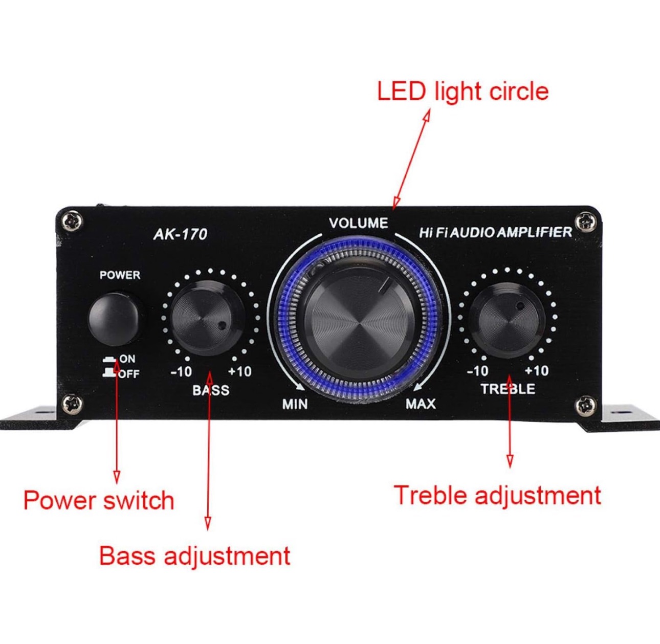مینی آمپلی فایر ak-170
