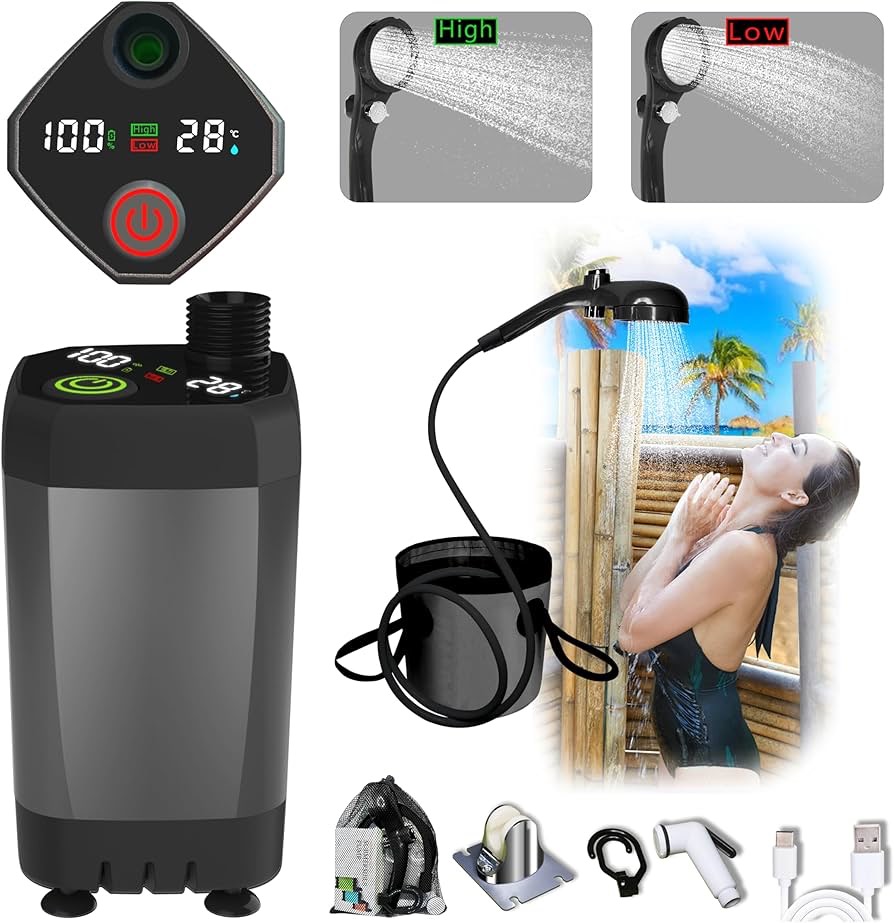 دوش صحرایی شارژی