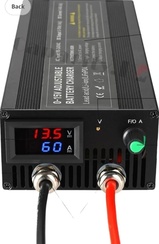 شارژر پر قدرت 12ولت 100 آمپر