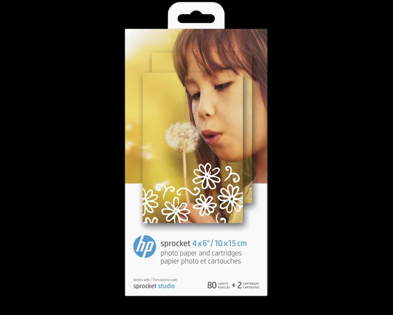 کارتریج hp sprocket 4×6 102×152mm