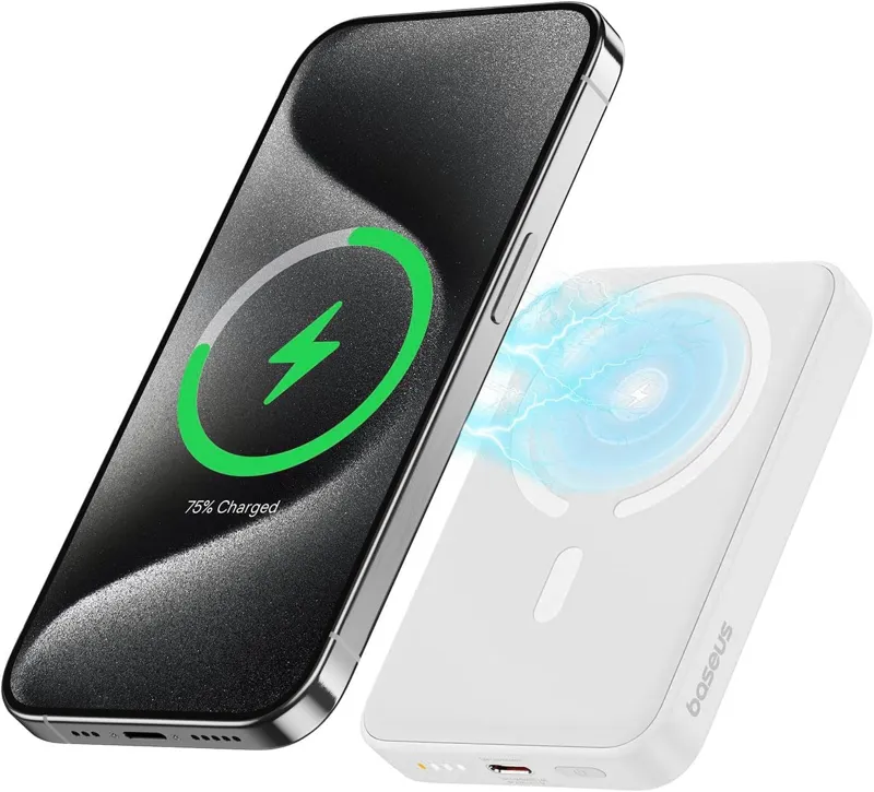 پاوربانک وایرلس Baseus