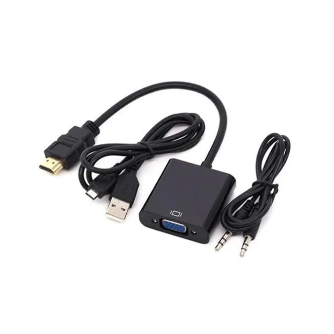 تبدیل HDMI به VGA با صدا و برق