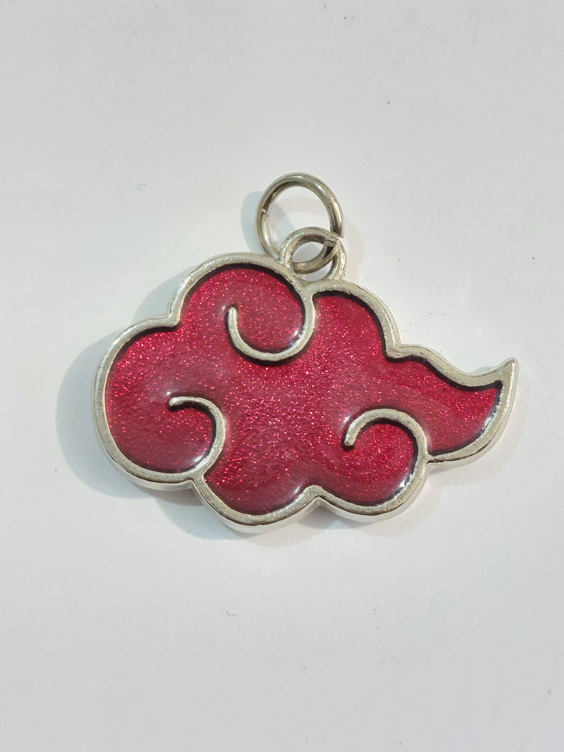 آویز گردنبند بشکل ابر قرمز