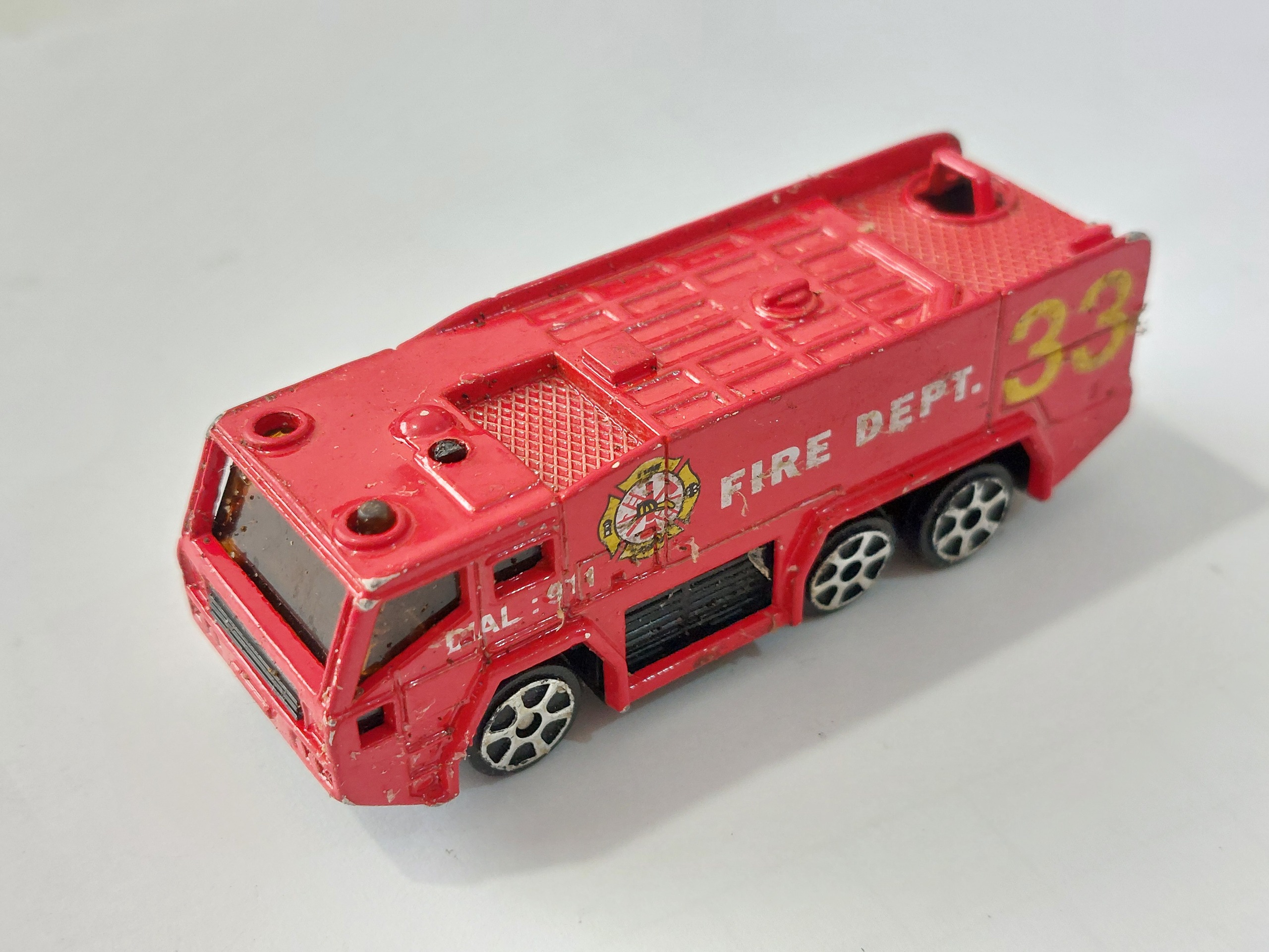 ماکت ماشین آتش نشانی