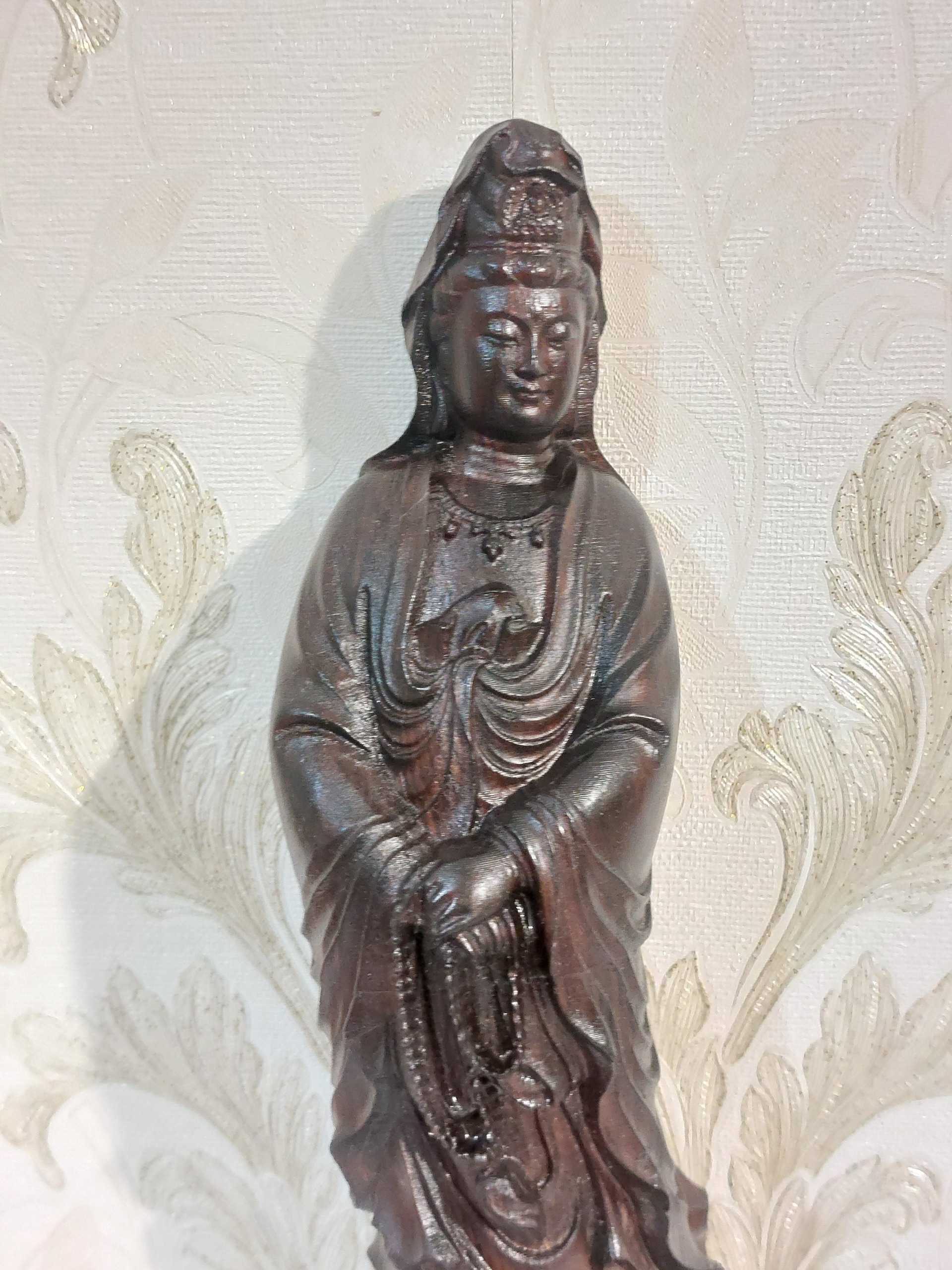 مجسمه قدیمی از جنس آبنوس