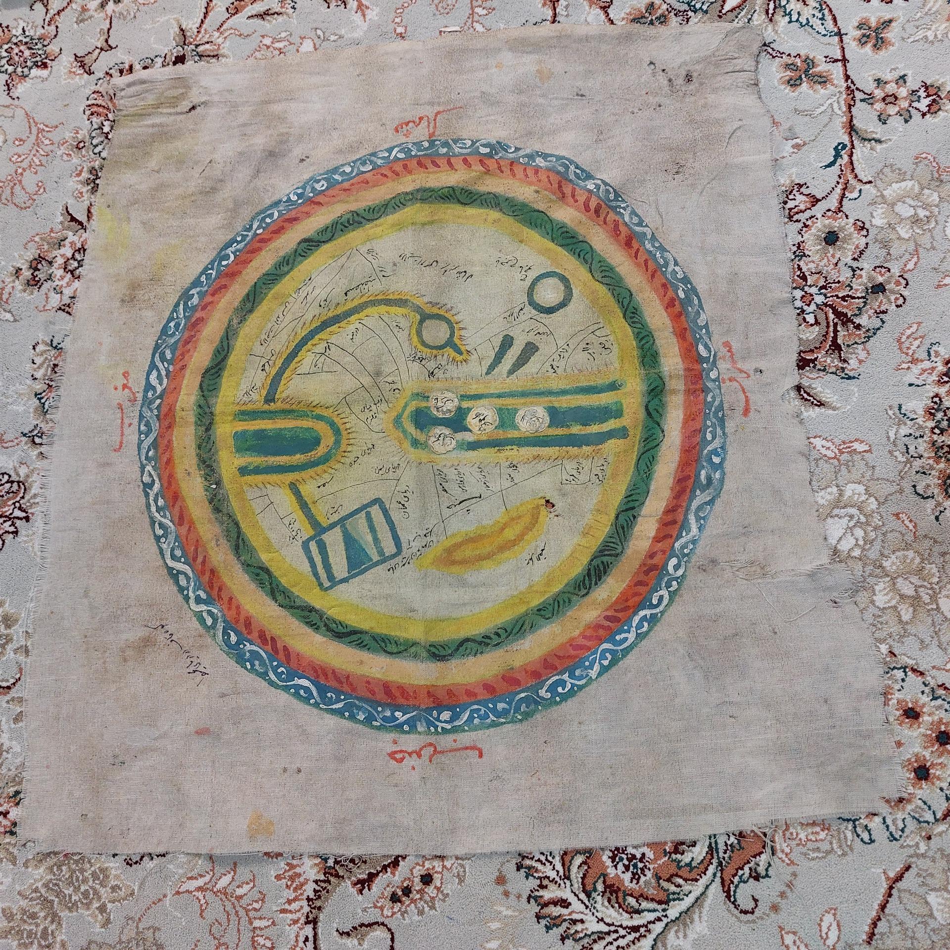 نقشه قدیمی احتمالا قاجاری