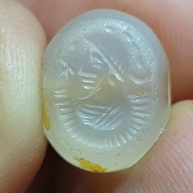 مهر و نشان سردار یا پادشاه ایرانی