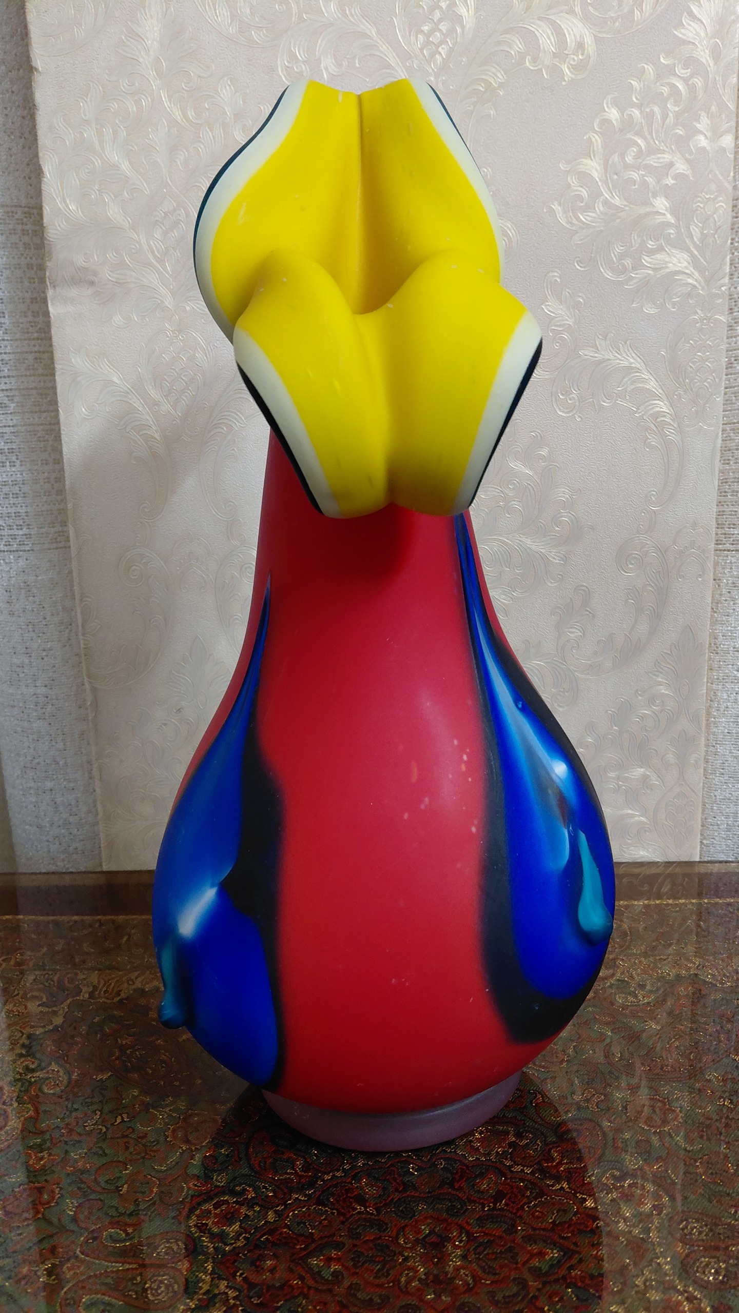 گلدان بلوری دکوری