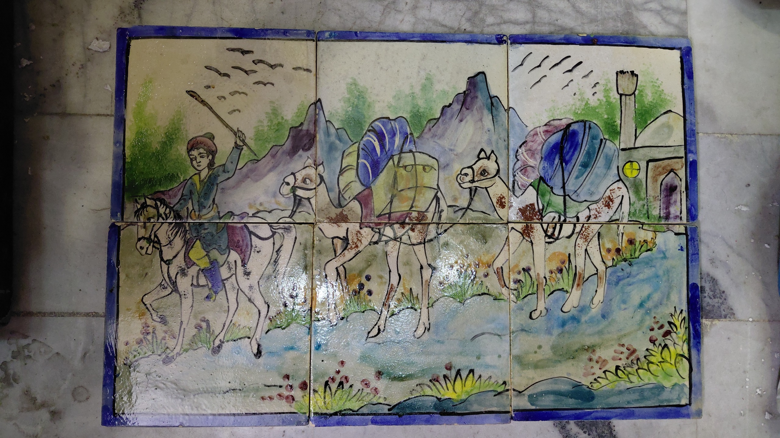 کاشی چند تیکه