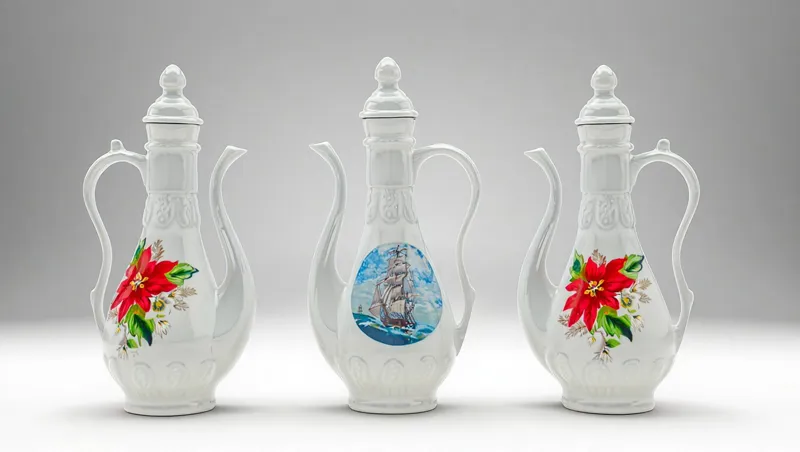 گلابپاش چینی قدیمی