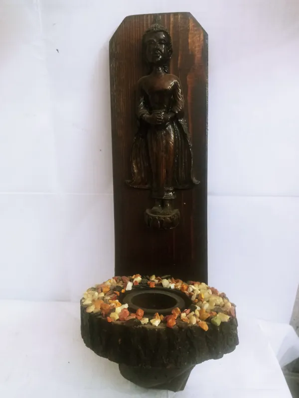 دیوارکوب چوبی تزئینی