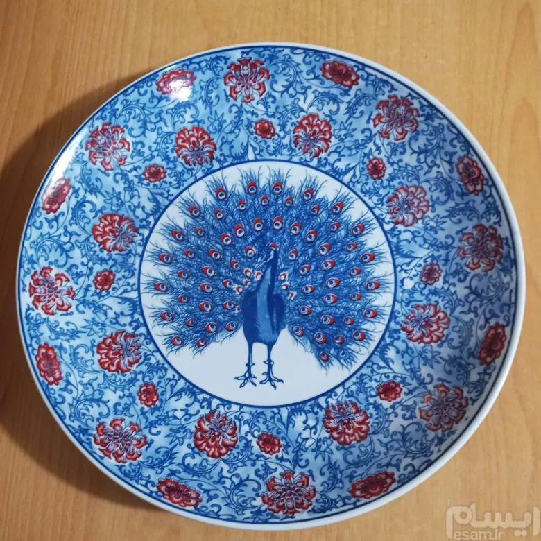 دیس گرد قلم آبی