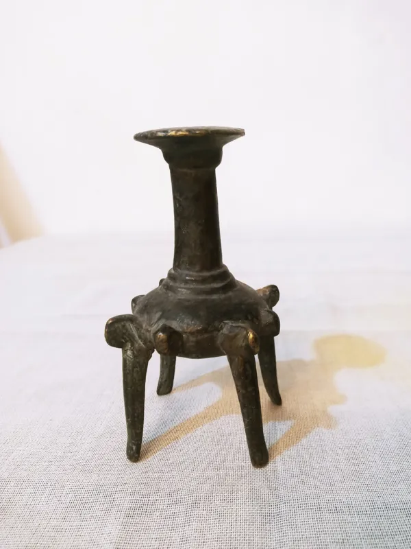 سرمه دان برنجی قدیمی