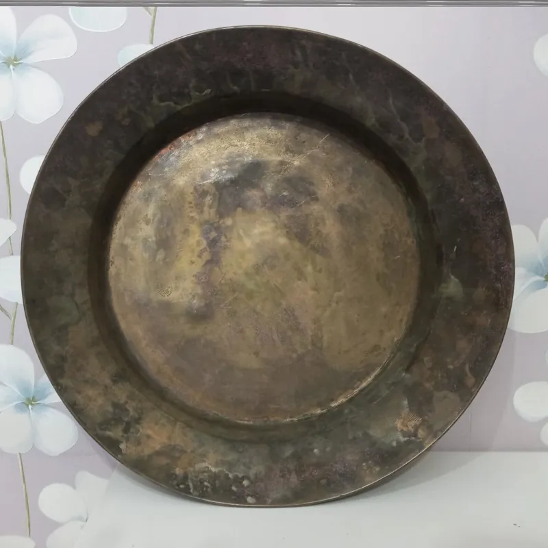 تشت برنجی مسی