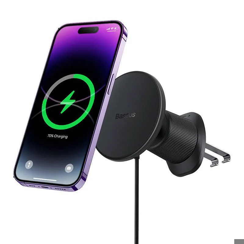 هولدر وایرلس بیسوس CW01 Magnetic Wireless