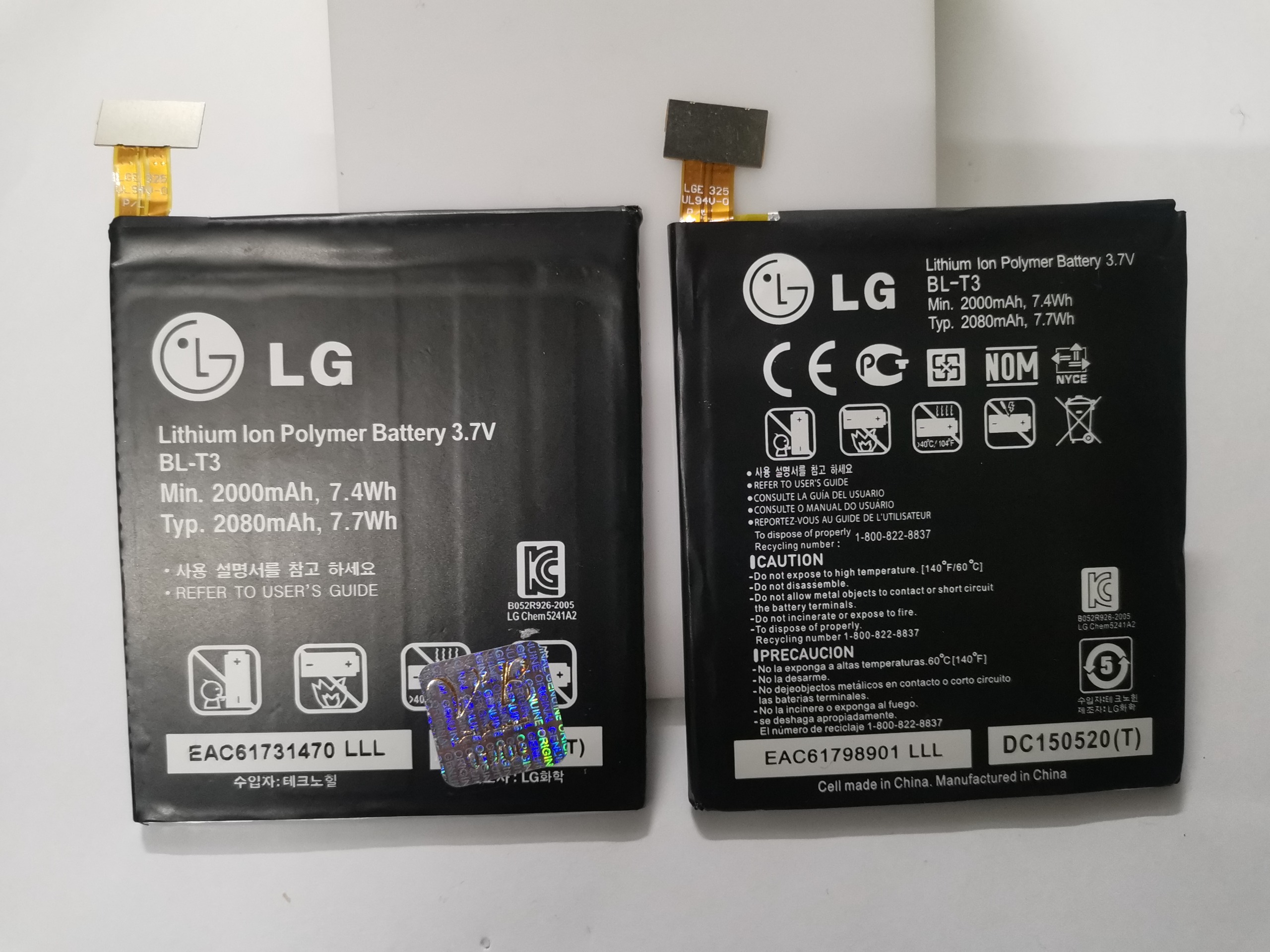 باتری اصلی LG BL-T3 Battery